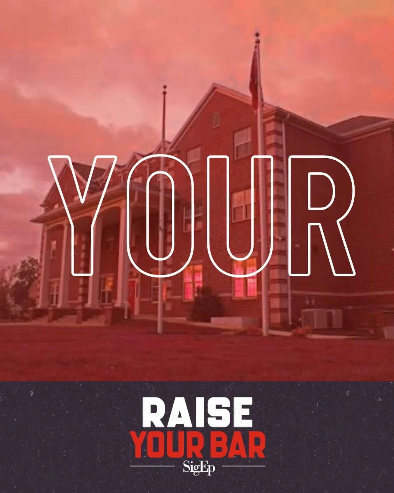 A SigEp man wears the letters. The letters don&rsquo;t wear him. Raise Your Bar. Click the link in our bio to fill out the SigEp membership form to learn how you can be part of our fraternity. 💜❤️💛