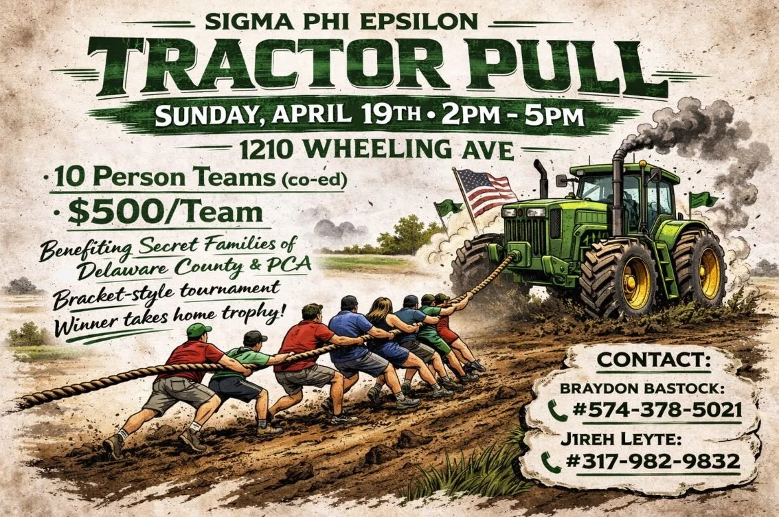 🚜💪 TRACTOR PULL &lsquo;26 💪🚜
Think you&rsquo;ve got what it takes to pull your team to victory?

🔥 10 PERSON TEAMS
💰 $500 PER TEAM
🏆 All proceeds go to Secret Families of Delaware County &amp; PCA

📲 Contact to sign up:
Braydon Bastock &ndash