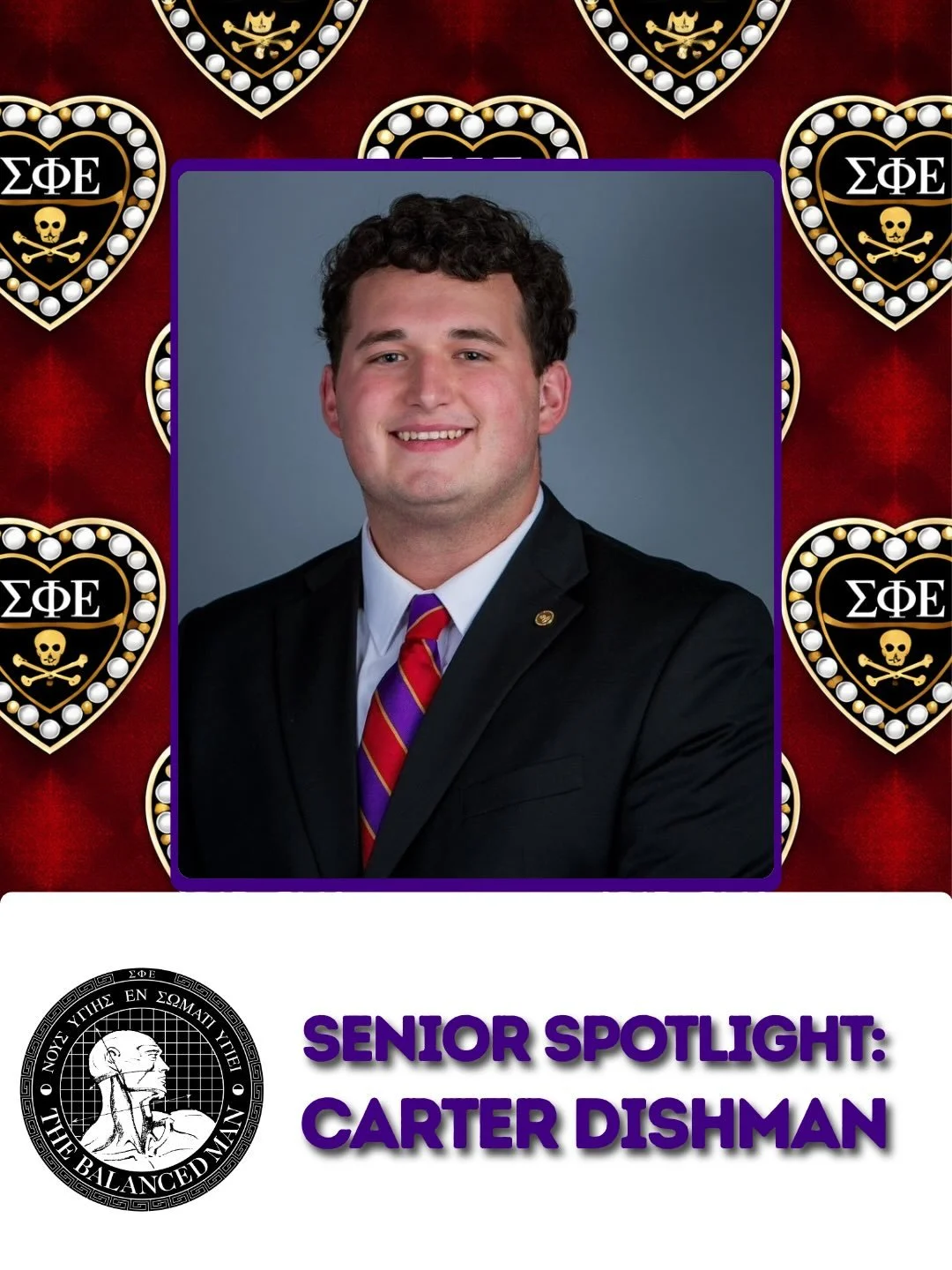 Carter Dishman, studying Risk Management and Insurance from Greenfield, plans to work for Shepherd Insurance in Commercial Insurance Sales. In his free time, he enjoys hanging out with the brothers, golfing, and going to concerts. During his time in 