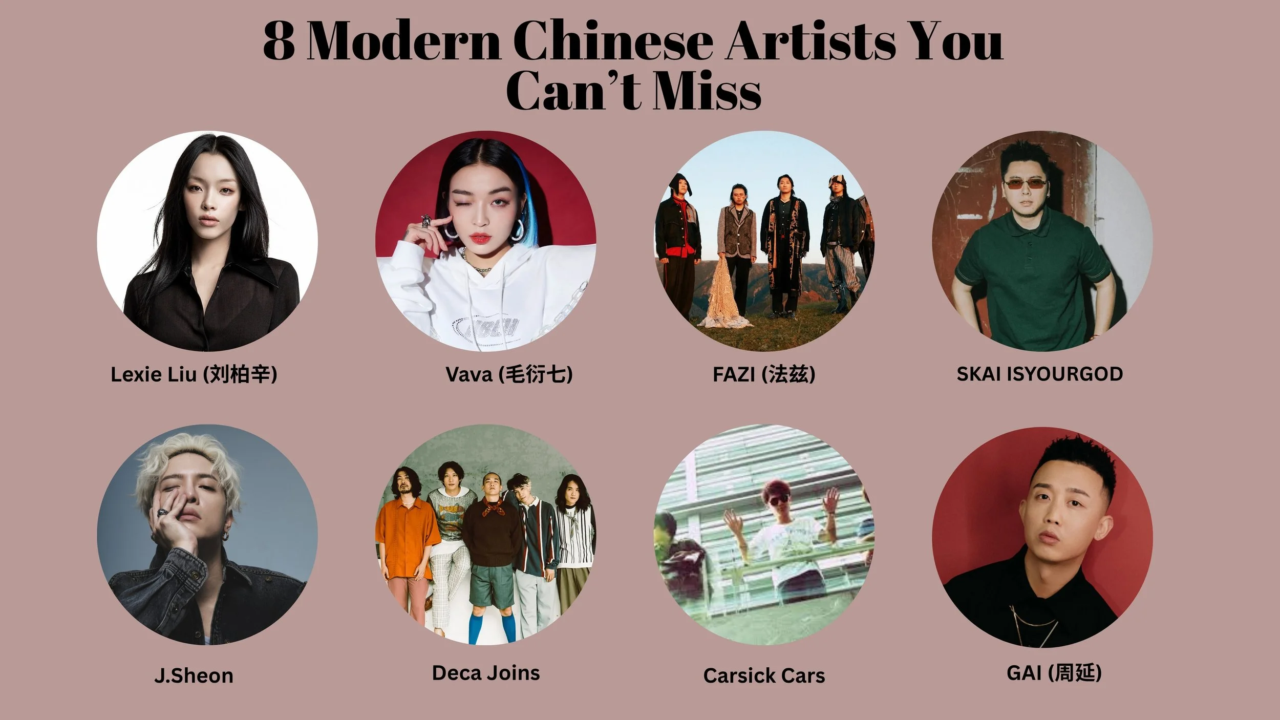 Learn Mandarin Through Music: 8 Modern Chinese Artists You Can’t Miss