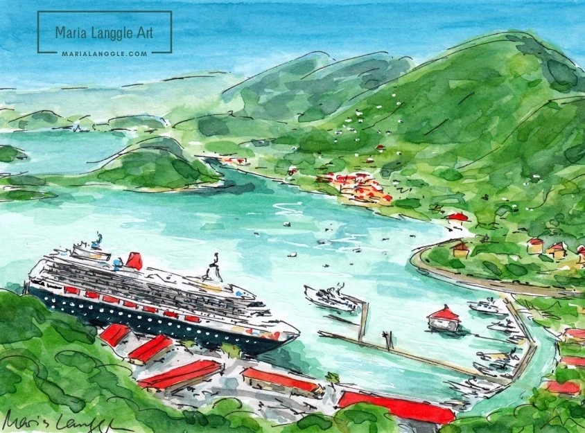 Come Aboard: New Paintings Inspired by Nassau and St. Thomas!