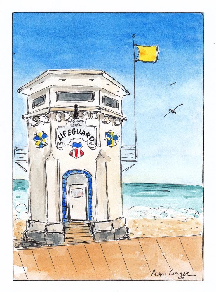 Main Beach and the Lifeguard Tower: Icons at the Heart of Laguna Beach