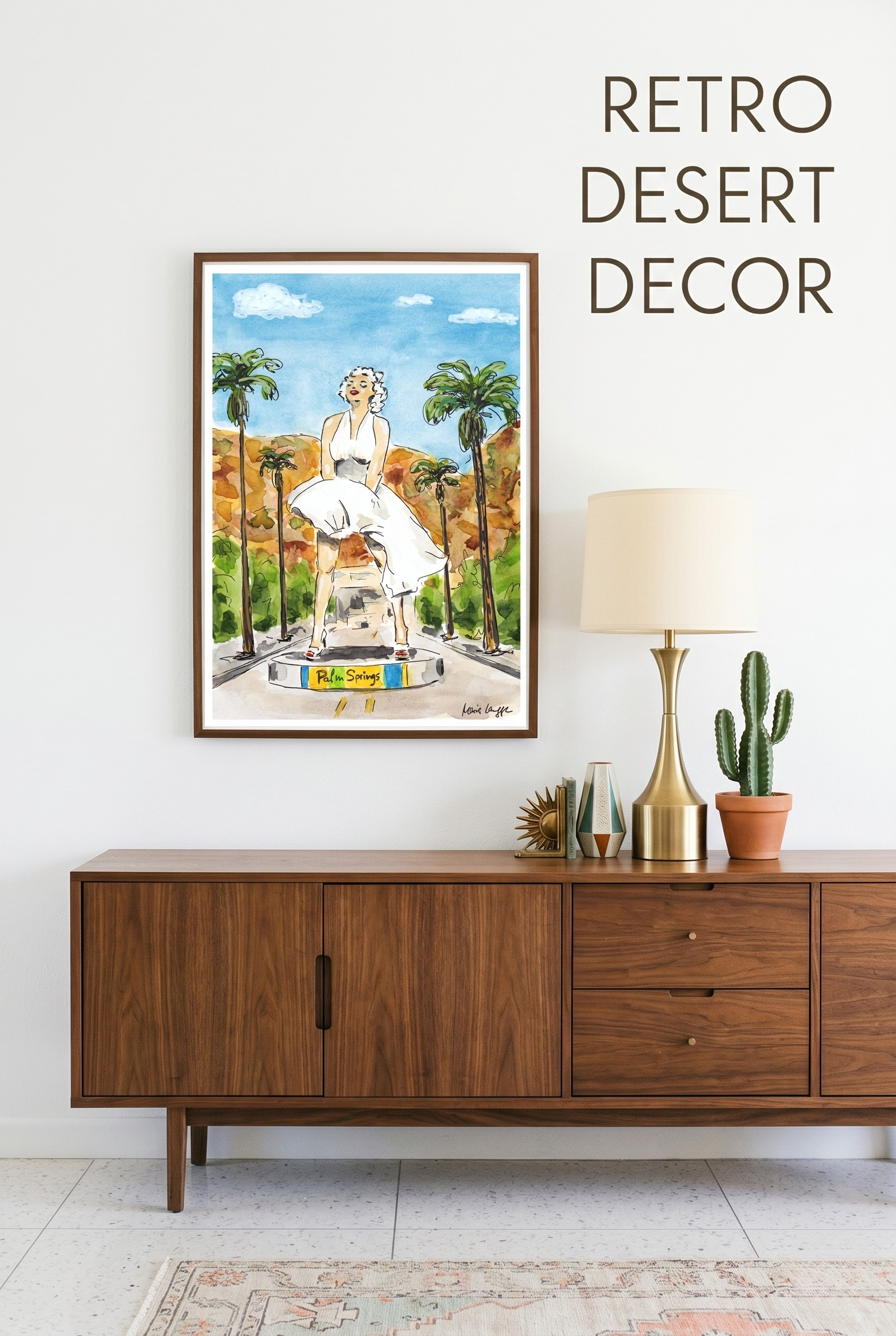 A Whimsical Artist’s Guide to Palm Springs: Mid-Century Glamour, Desert Charm &amp; Art Inspiration