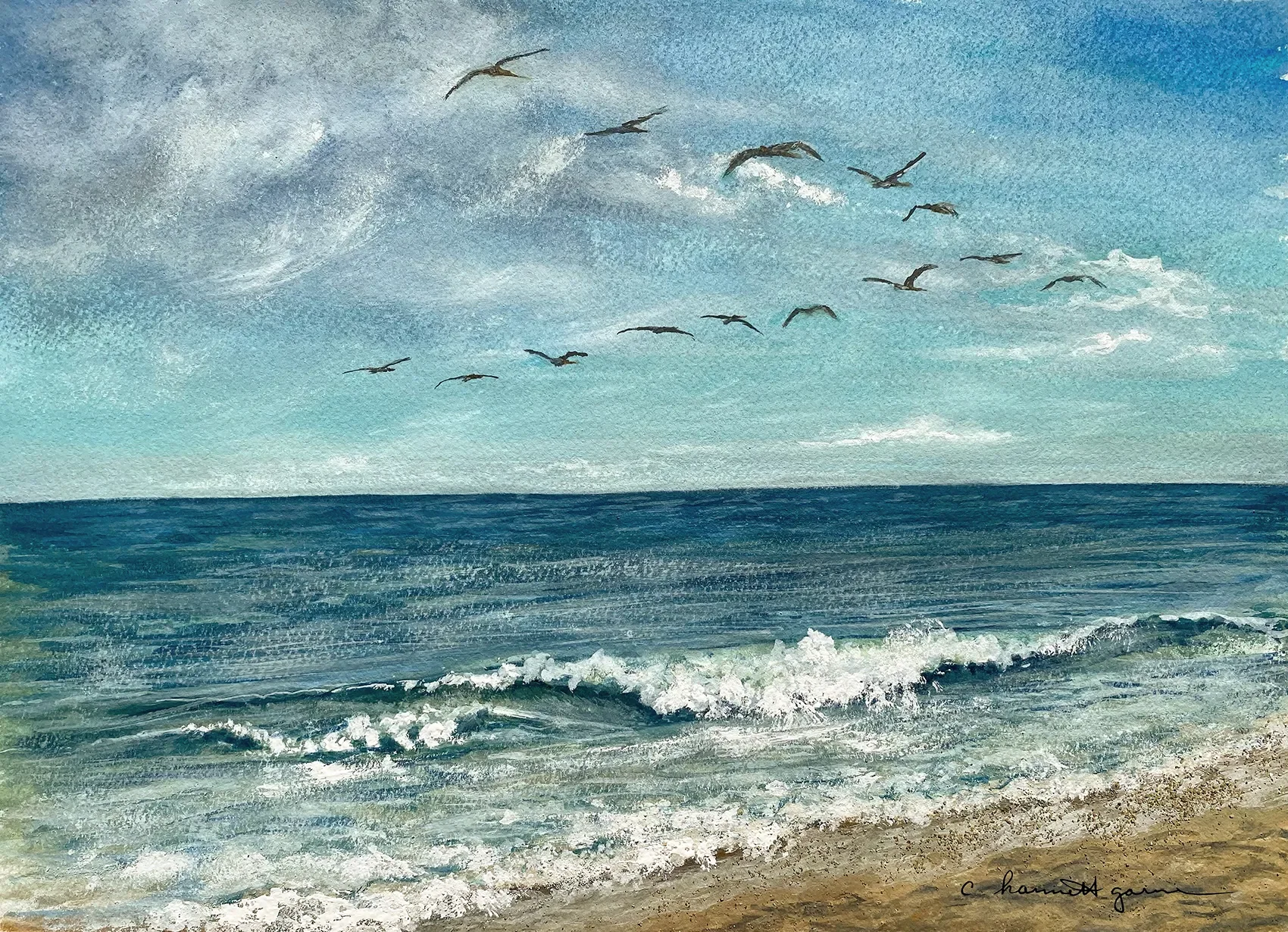 Waterfront in Ocean City, Maryland