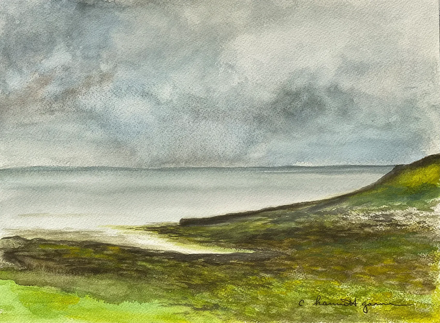 Galway Bay from Ballyvaughan