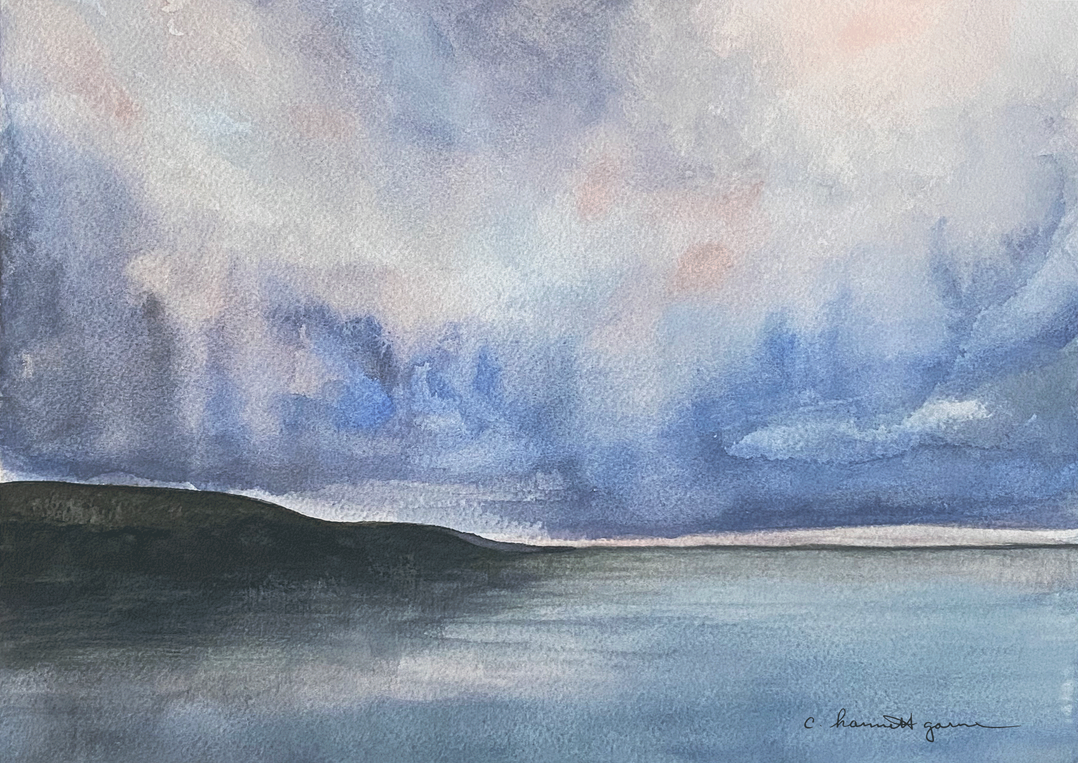 Sunset over Galway Bay