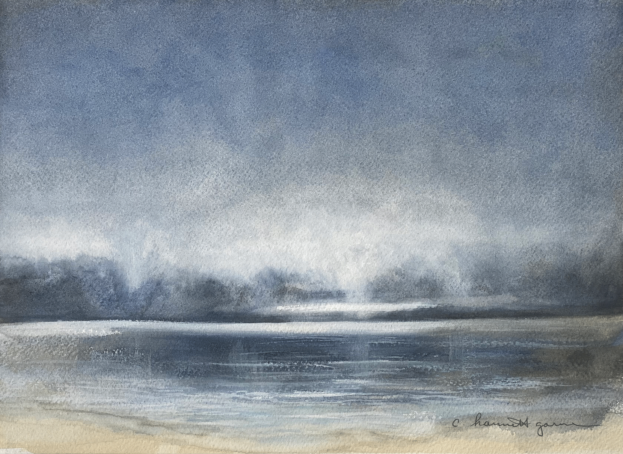 Storm over the Atlantic