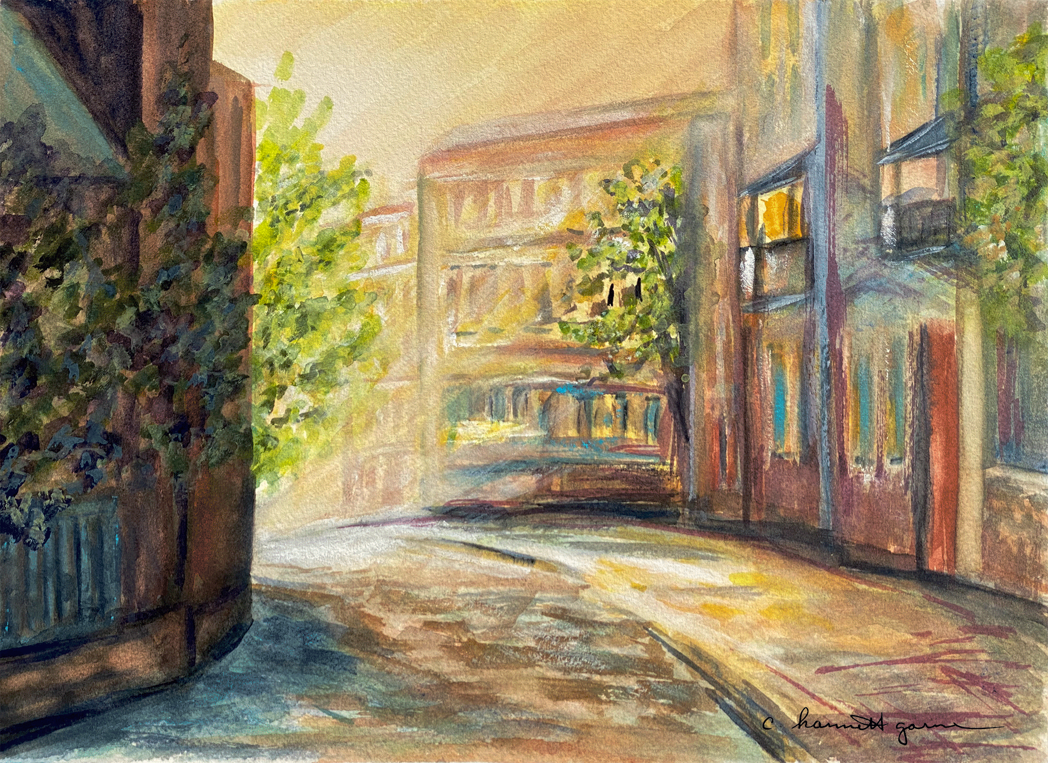Sunrise in Lviv