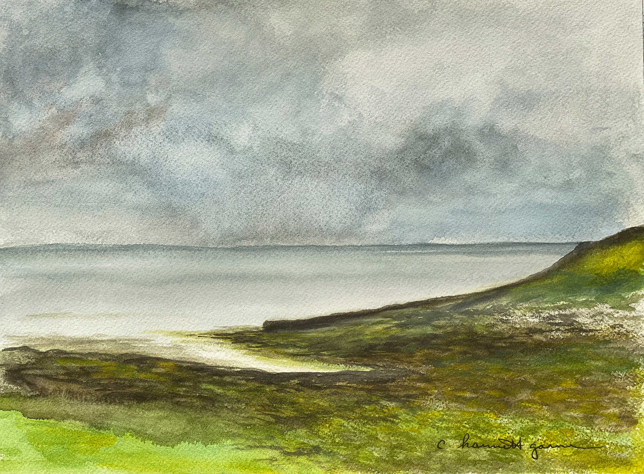Galway Bay from Ballyvaughan