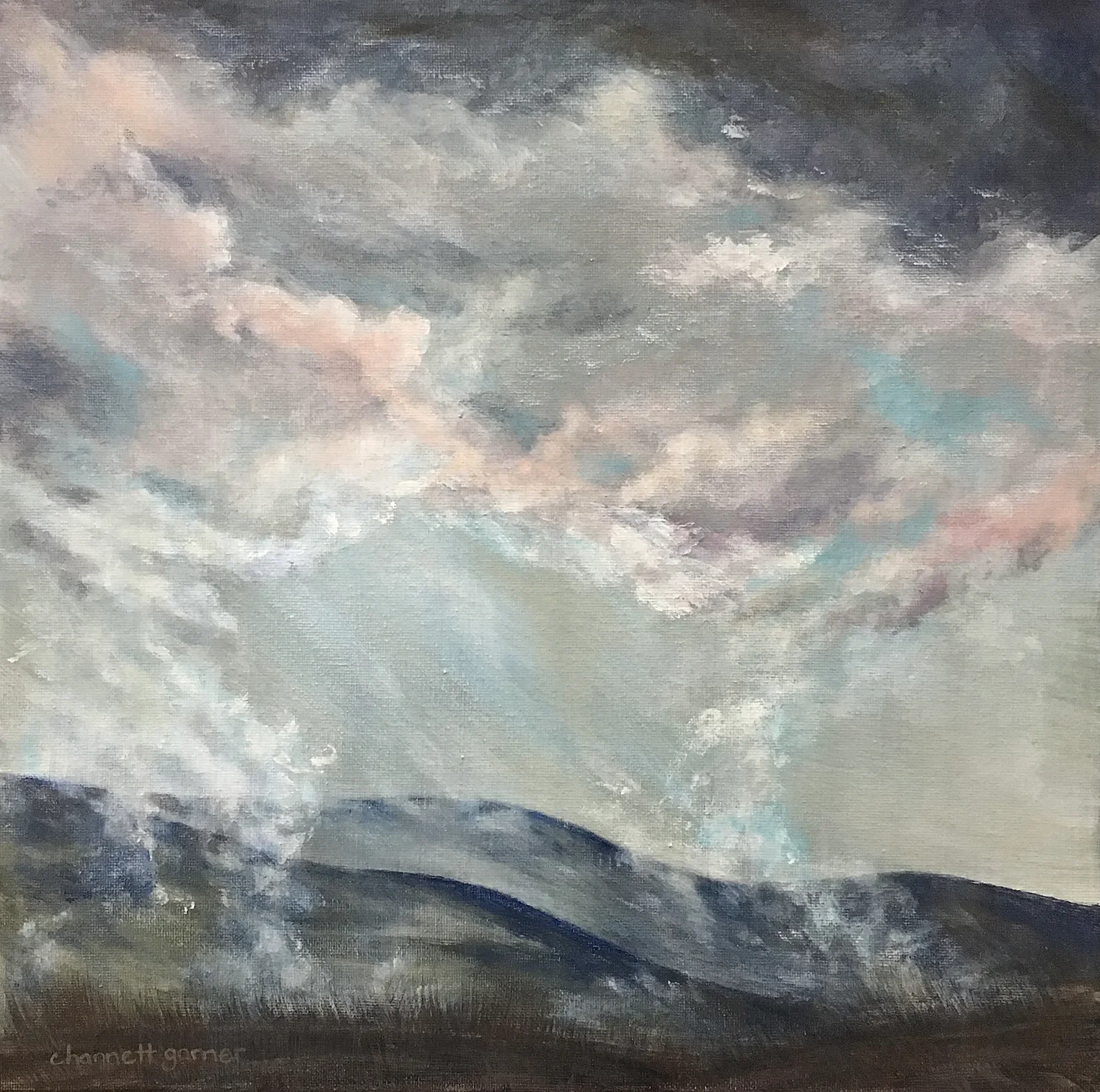 Winter Clouds over the Catskills