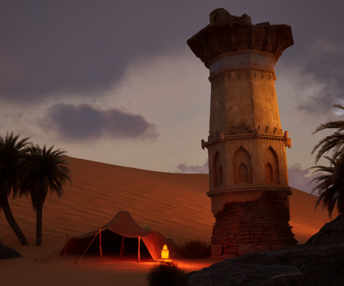 Desert Tower Environment