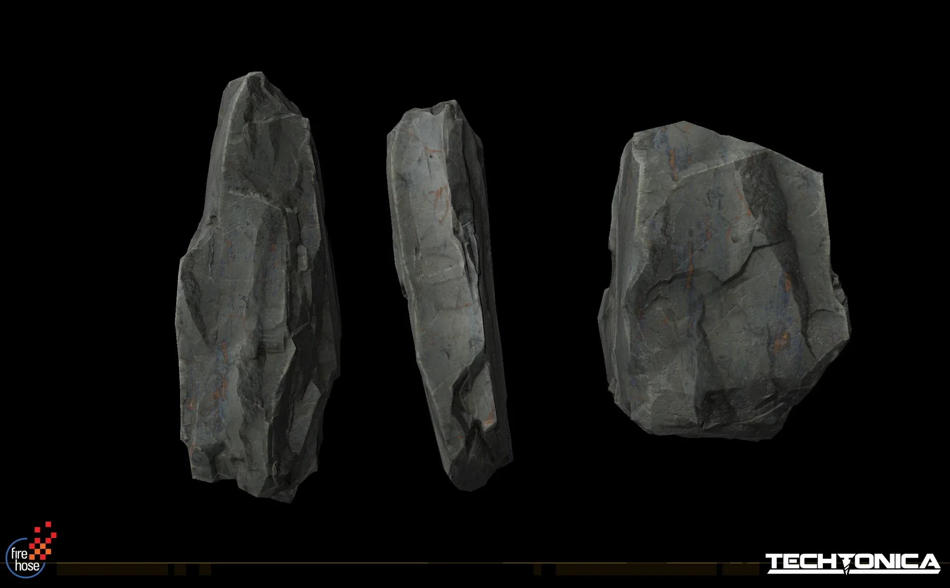 Rock Asset Render