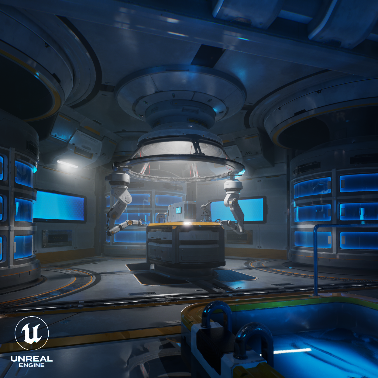 Deep Water Ocean Lab Environment