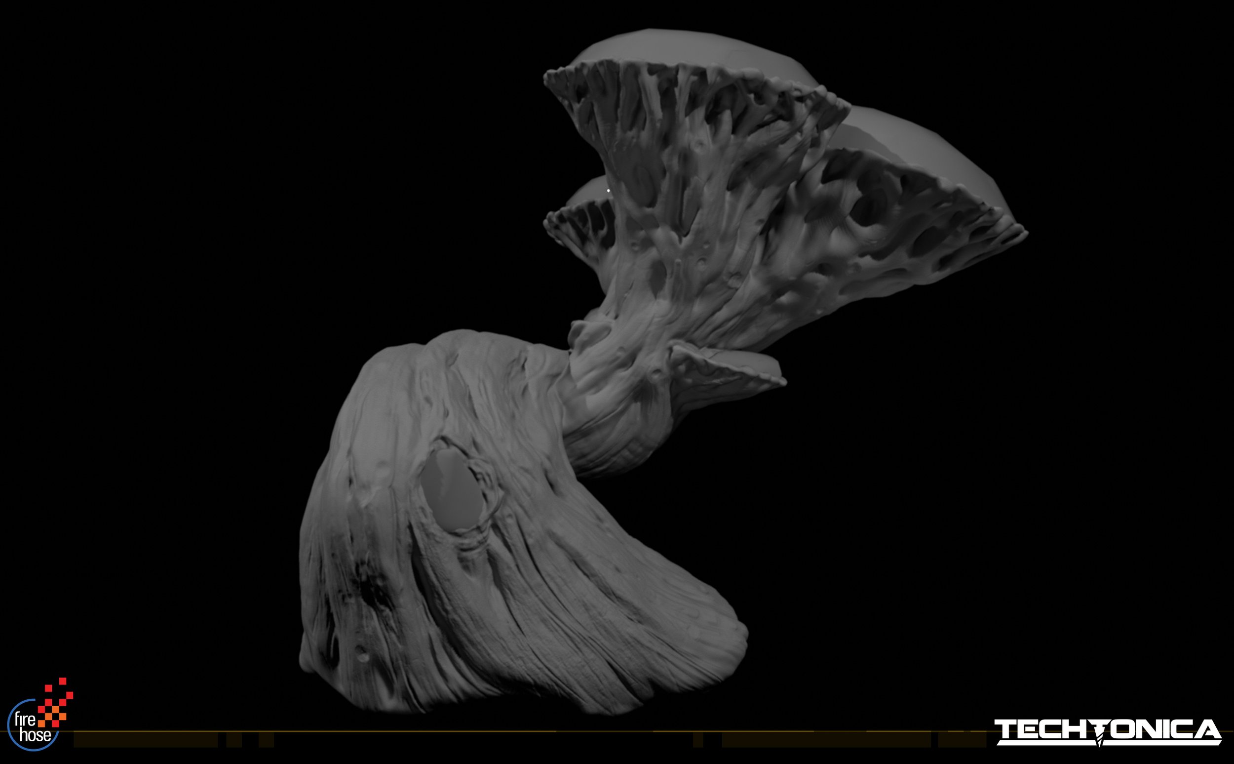 Alien Tree ZBrush Sculpt