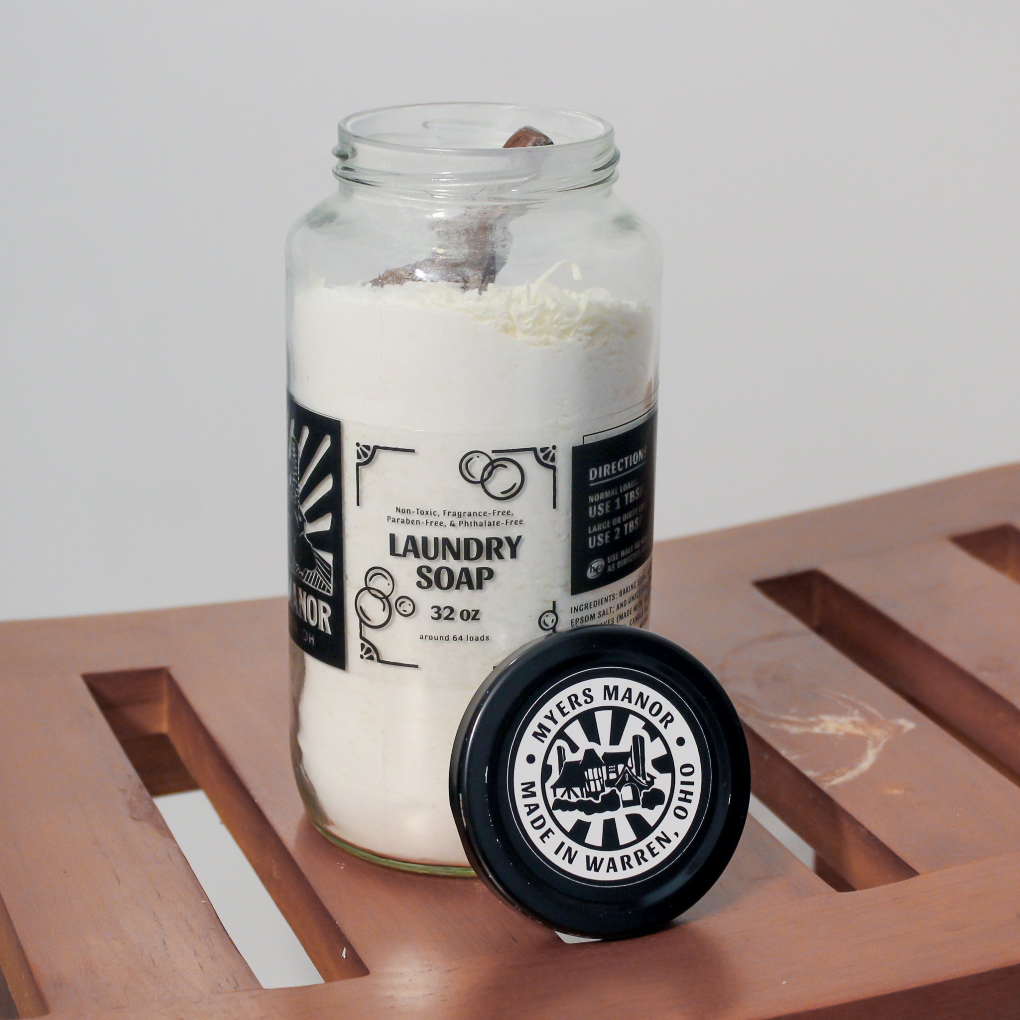 Clean Laundry Soap in a Jar - 32 oz.