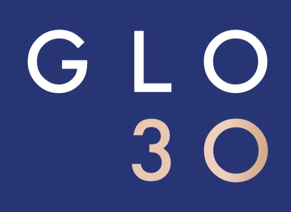 GLO30 logo