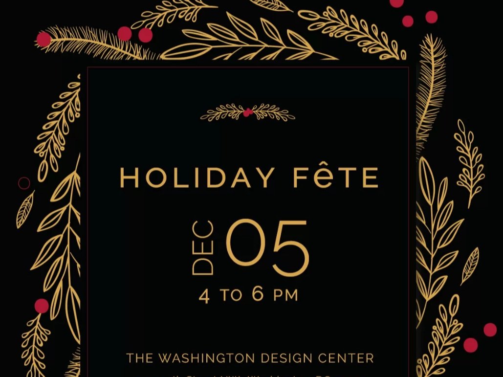 Washington design center holiday fete
