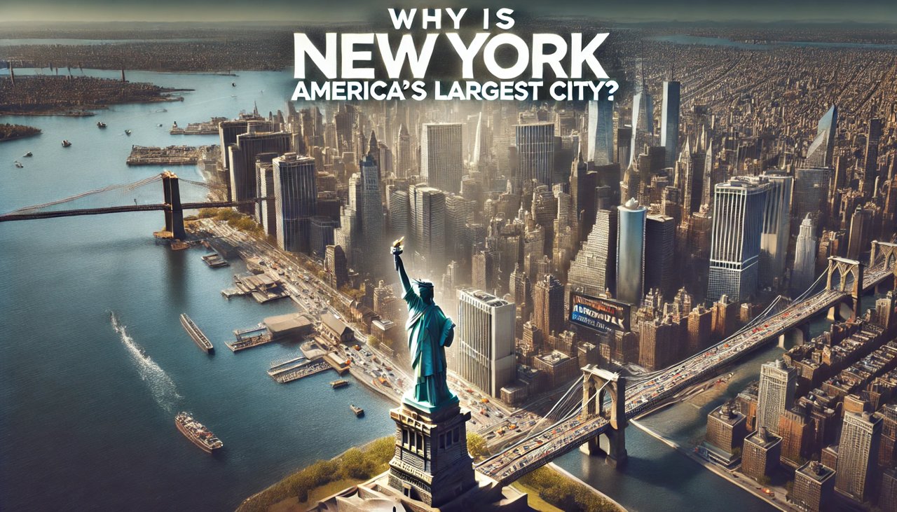Why is New York America’s largest city?