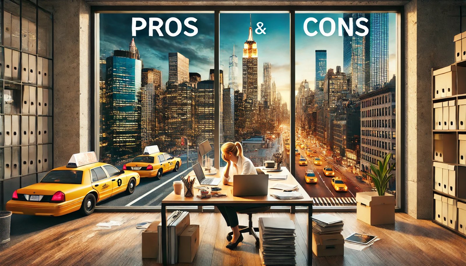 Pros and Cons of Working in New York City