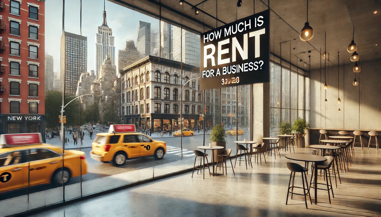 How much is rent in NYC for a business?