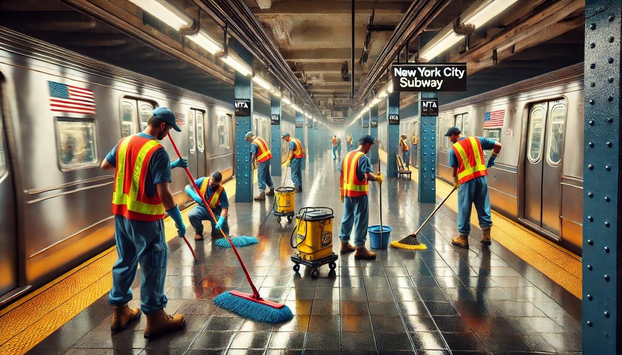 Does the NYC subway ever get cleaned?
