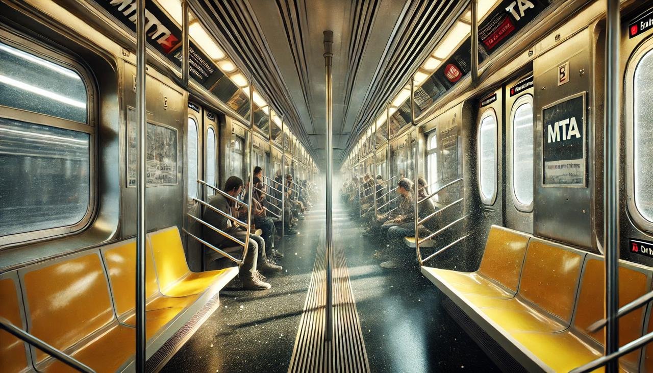 Is the air in the NYC subway dirty?