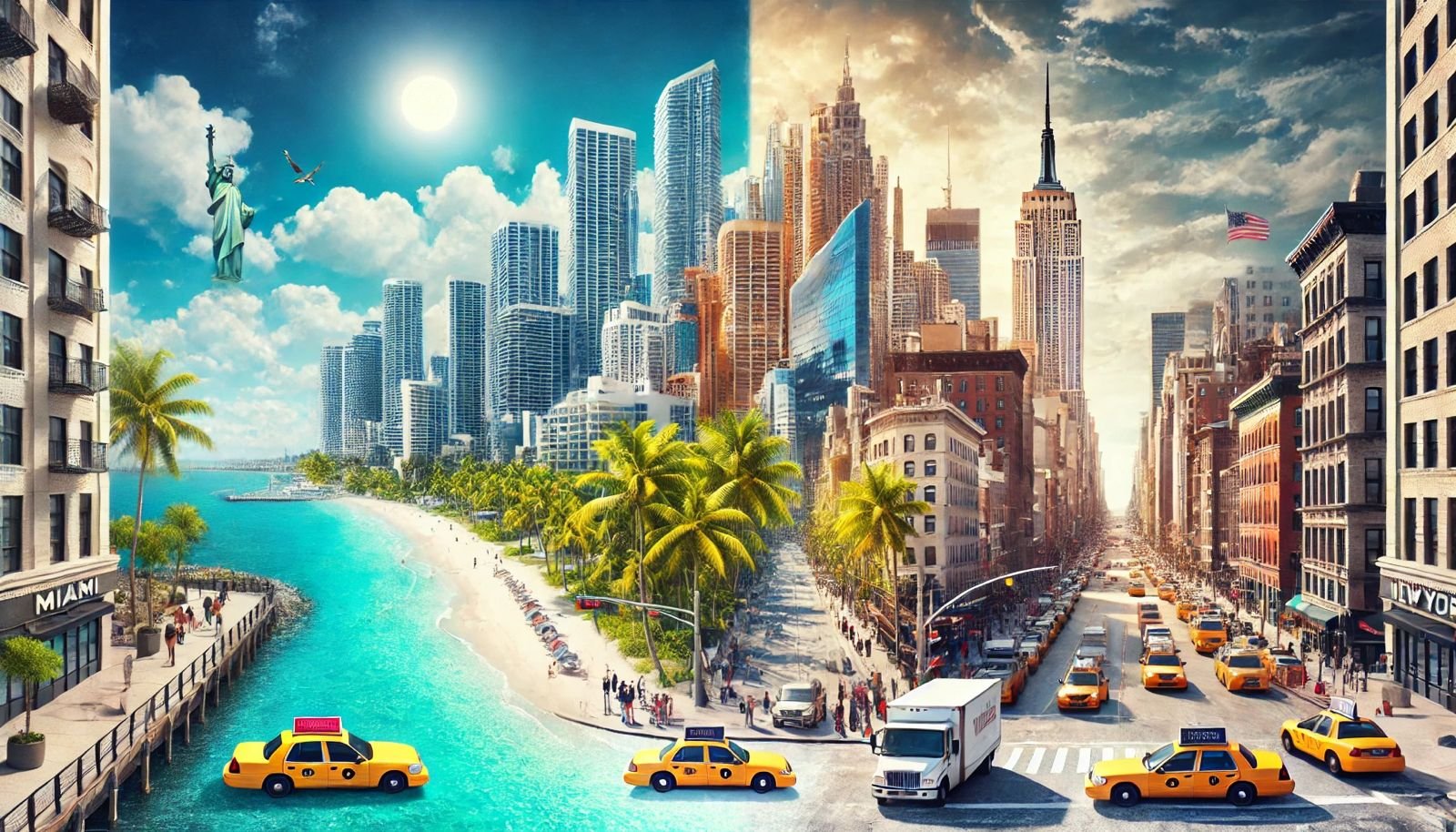 Is Miami similar to New York?