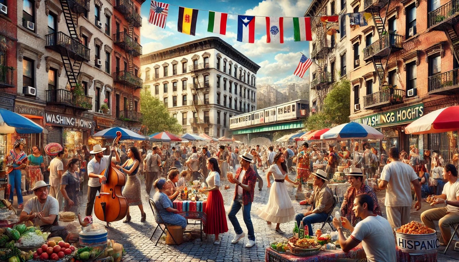 Why are there so many Hispanic people in New York?