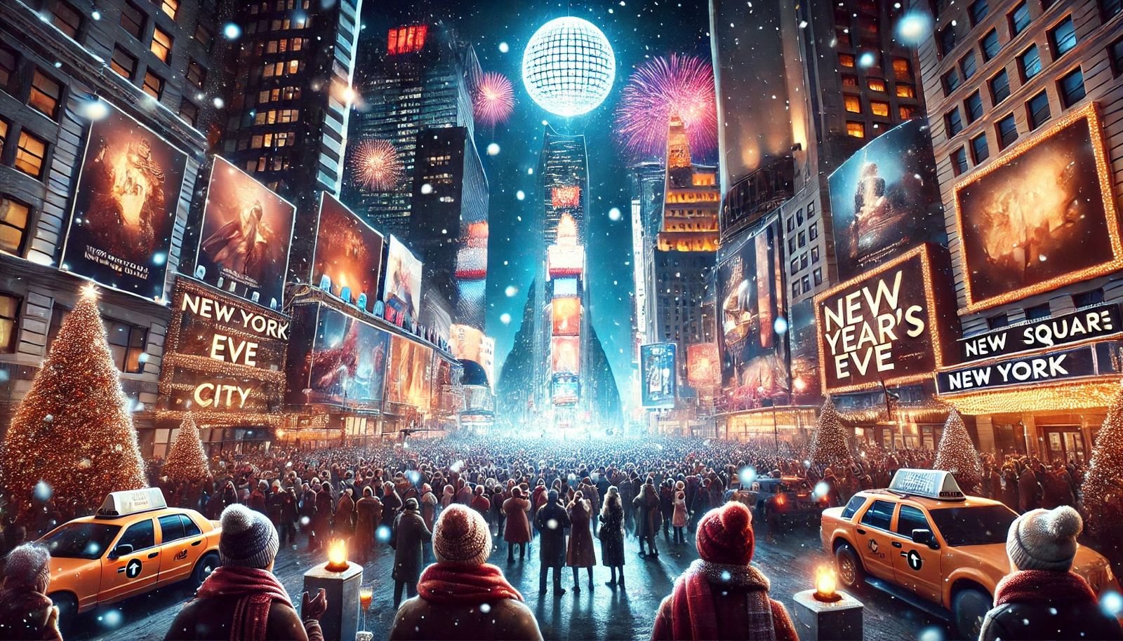 What happens on New Year's Eve in New York City?