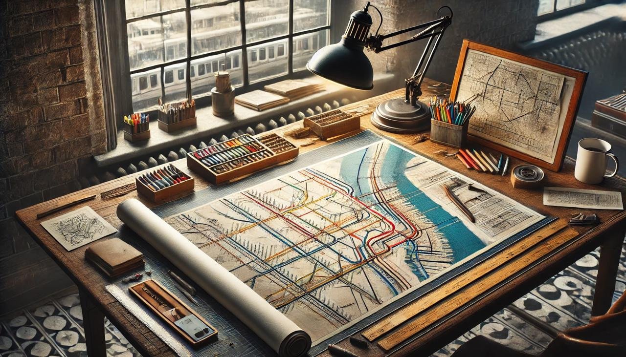Who designed the New York subway system map?