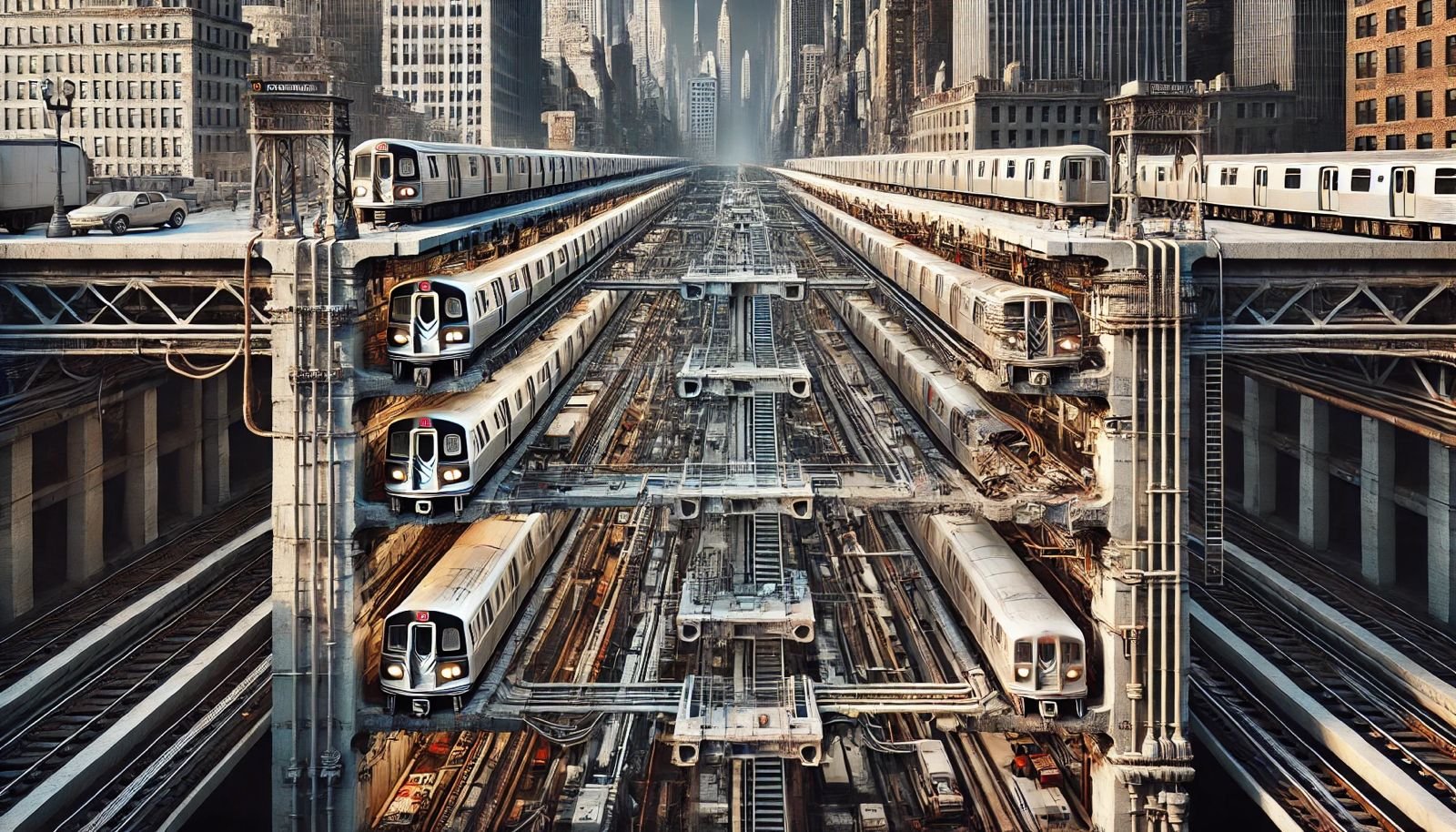 How far underground is the NYC subway?