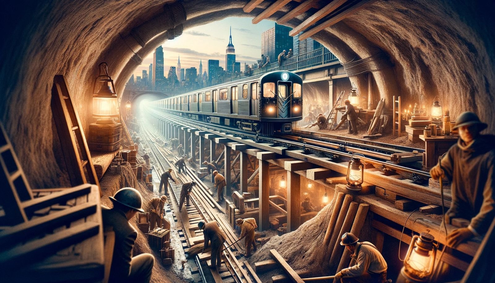 What is the documentary on how the NYC subway was built?