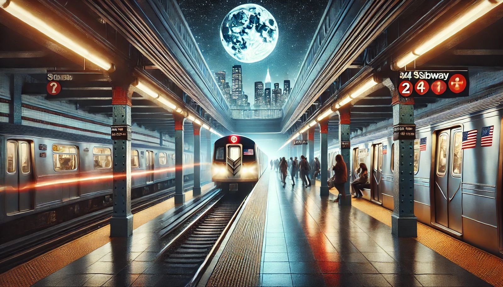 Do NYC subways run 24/7?