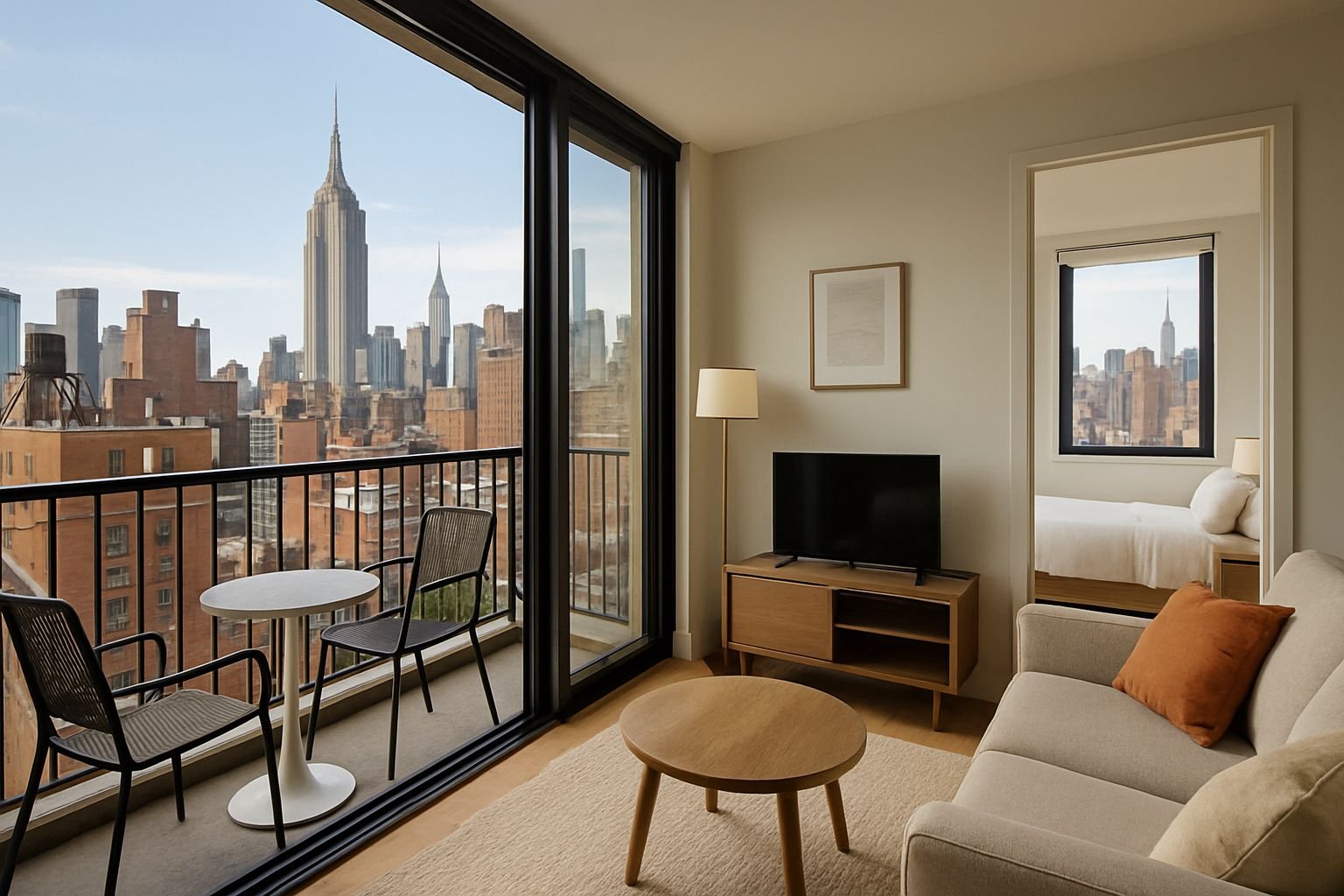 How can you find a short-term furnished rental in NYC?