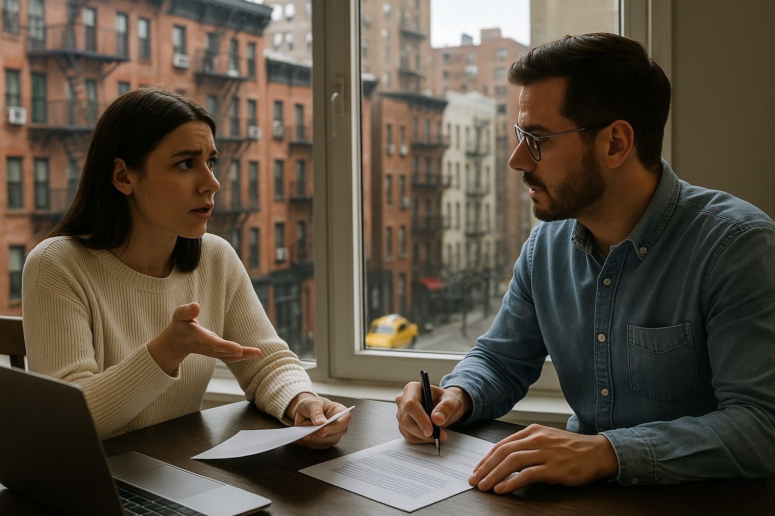 How can you negotiate a smaller rent increase when renewing your lease in NYC?