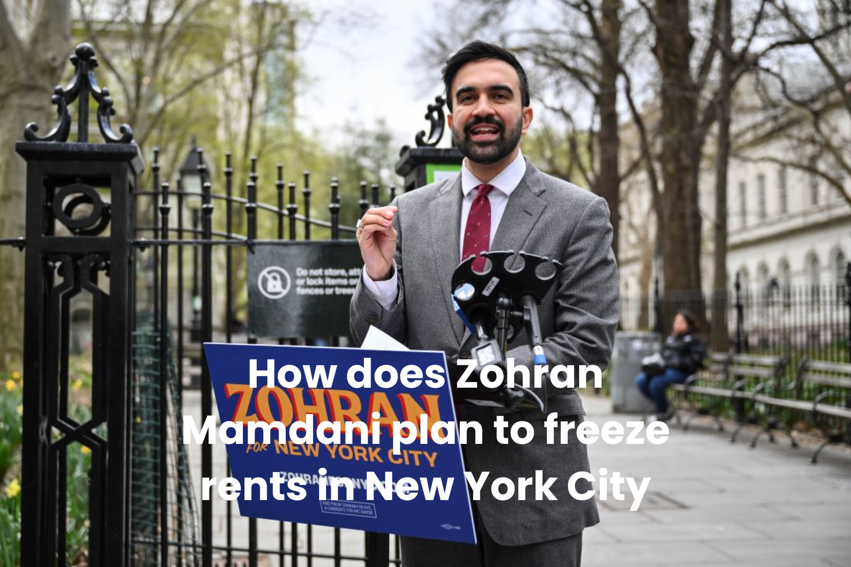 How does Zohran Mamdani plan to freeze rents in New York City