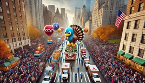 Where does NYC Thanksgiving parade start? — Sparkly Maid NYC