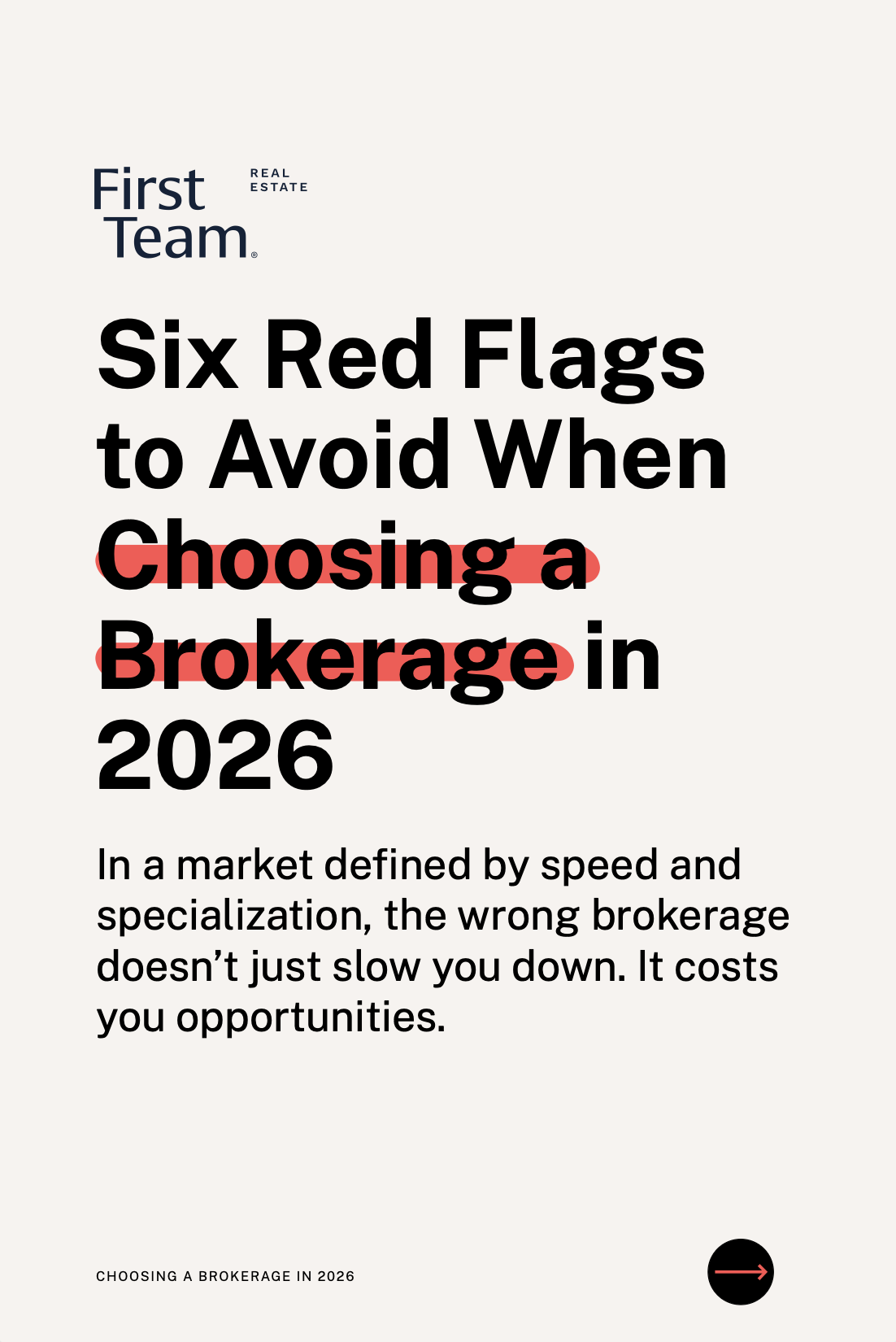6 Red Flags To Avoid When Choosing A Brokerage in 2026