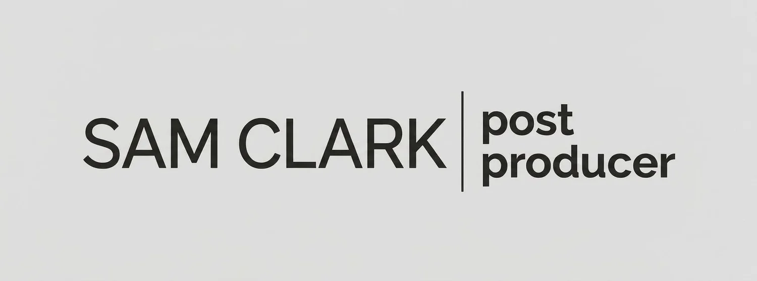 Sam Clark - post producer