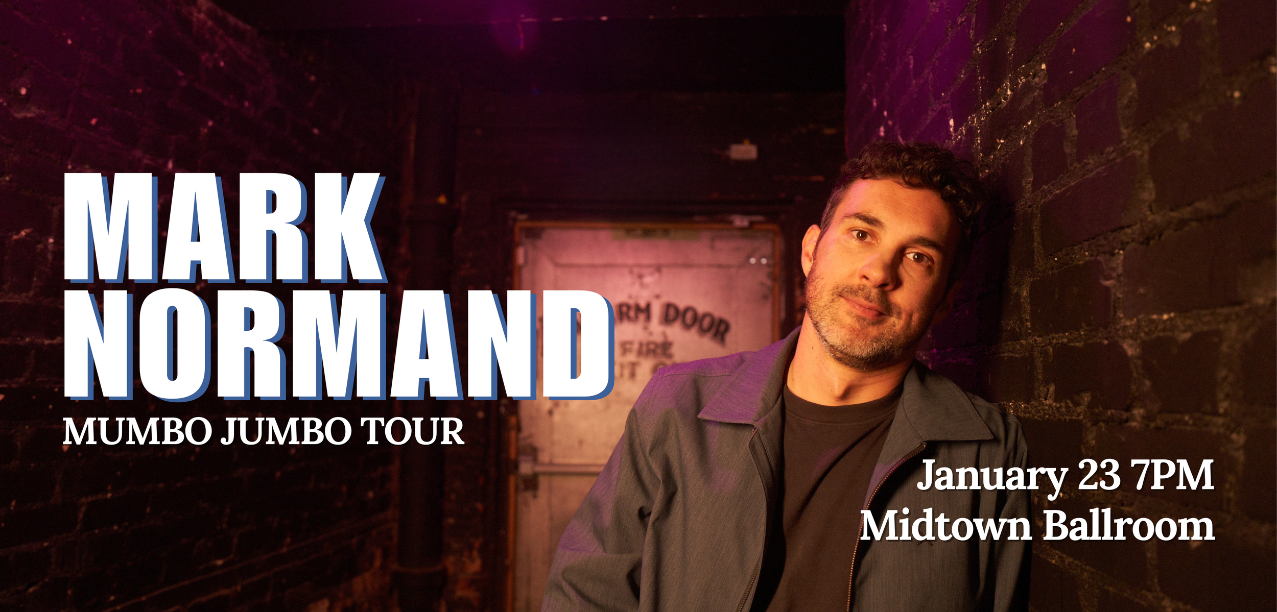 Mark Normand Bend Comedy Festival