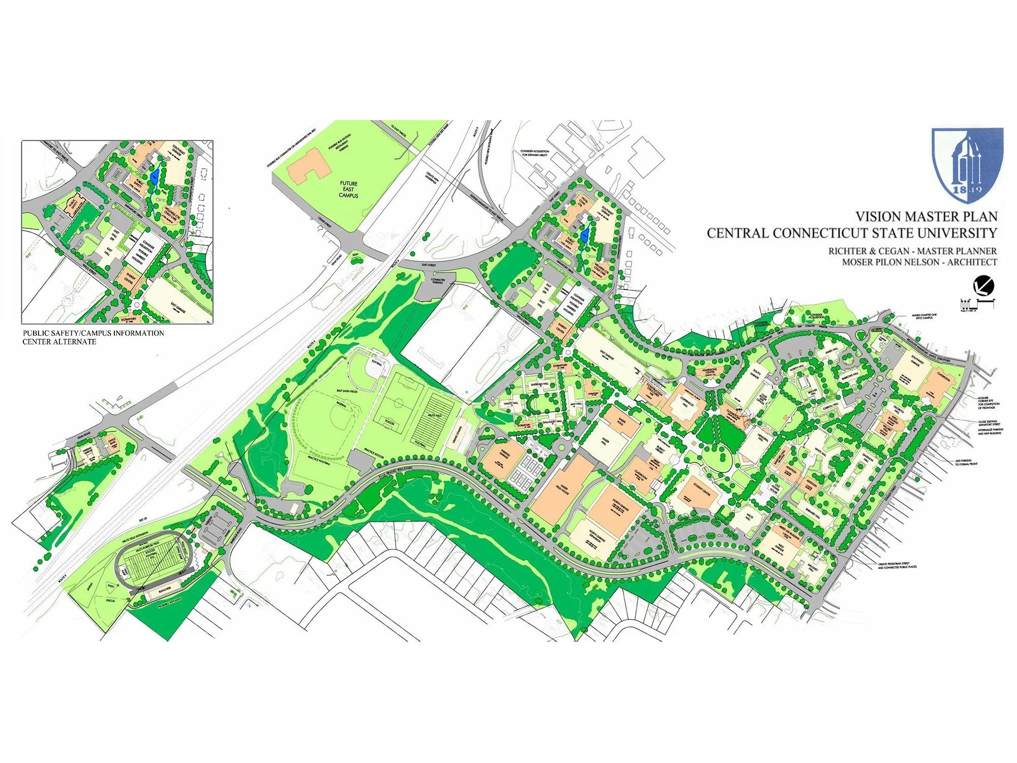 Central Connecticut State University – Vision Master Plan