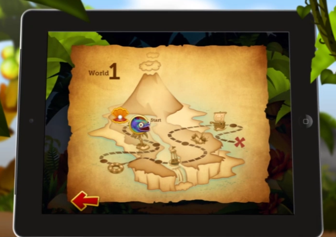 An image of the Map Screen.
