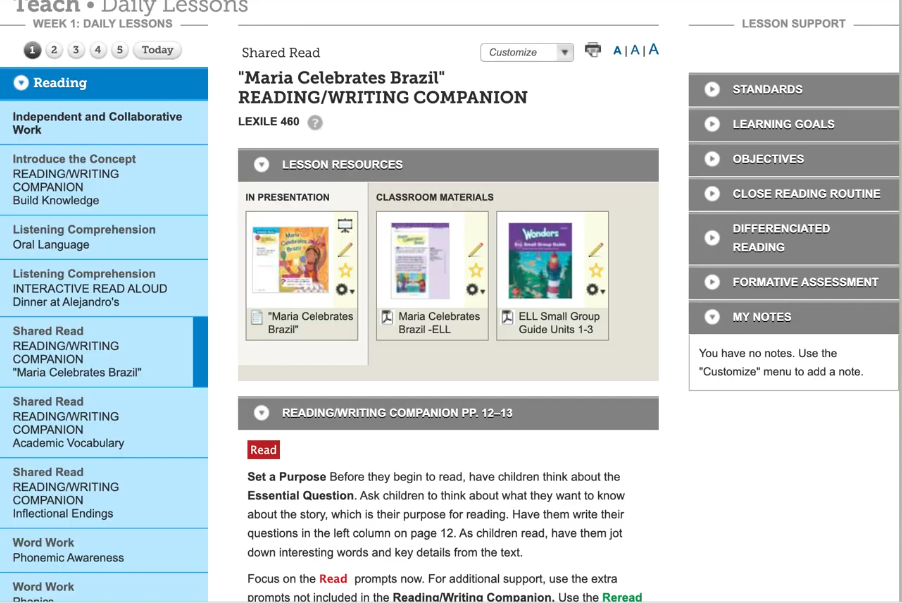 An image of Online Lesson Plans.