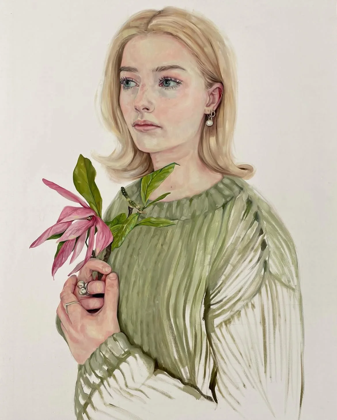 Frankie with Magnolia 