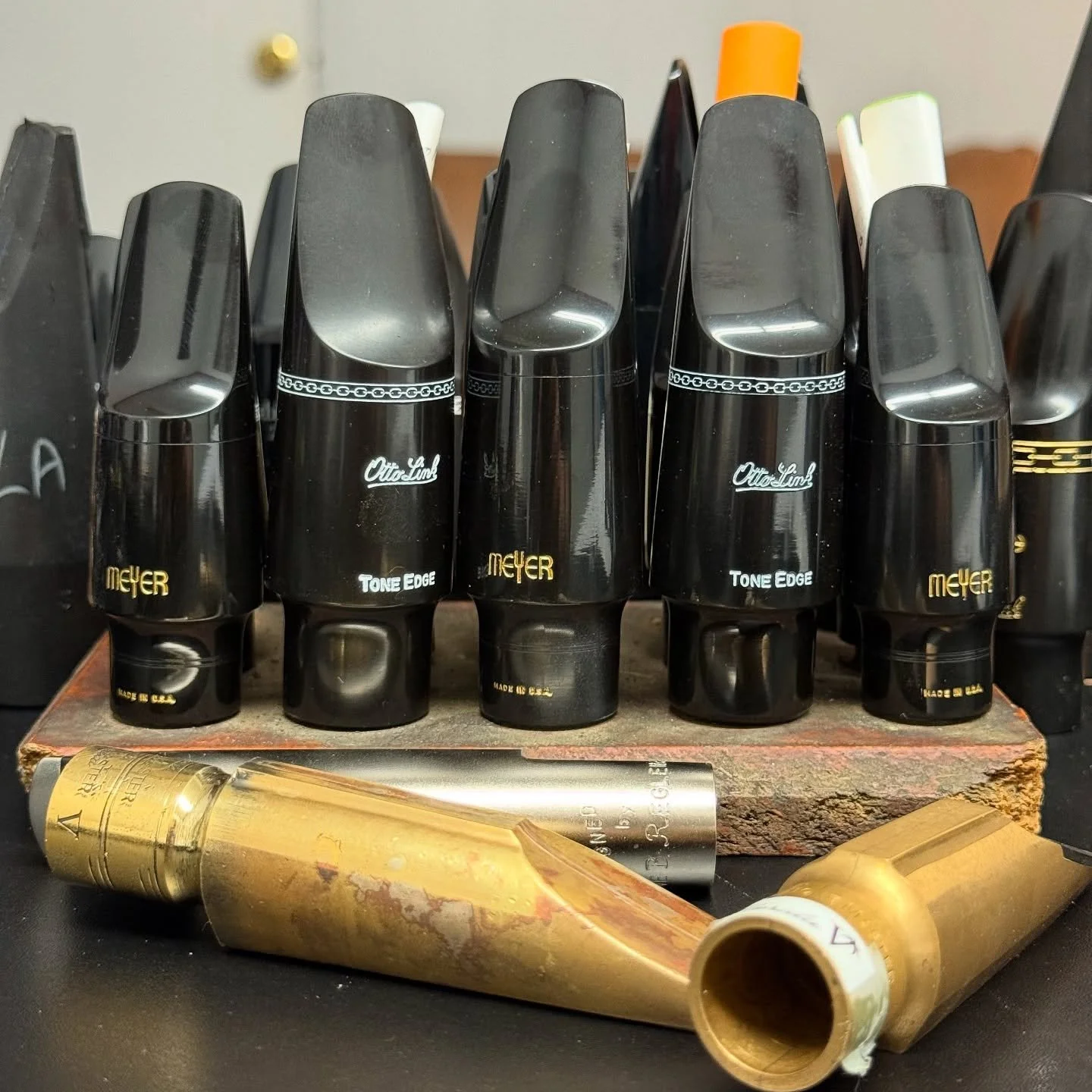 Past, Present, and Future... #ottolink #meyermouthpiece #sax #saxophone #jjbabbitt