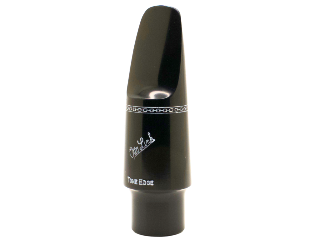 Otto Link Tone Edge hard rubber mouthpiece for saxophone and clarinet, delivering a classic warm, powerful tone
