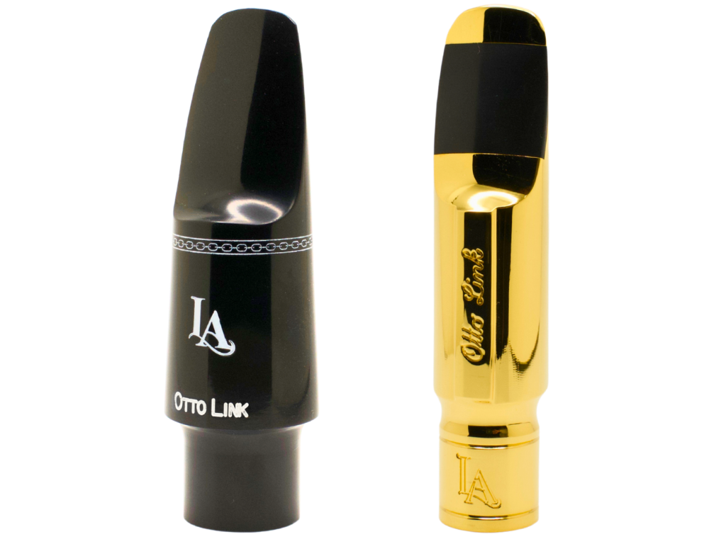 Otto Link LA Hard Rubber tenor saxophone mouthpiece, renowned for it's modern edge and projection with classic core sound.