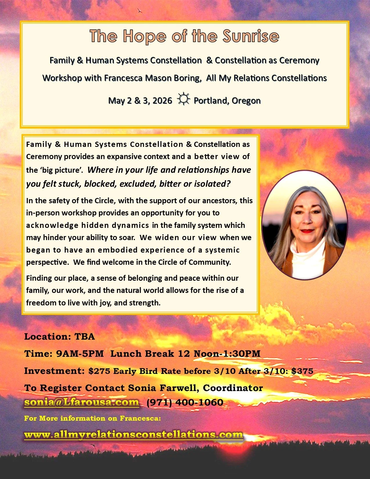 Family constellation workshop