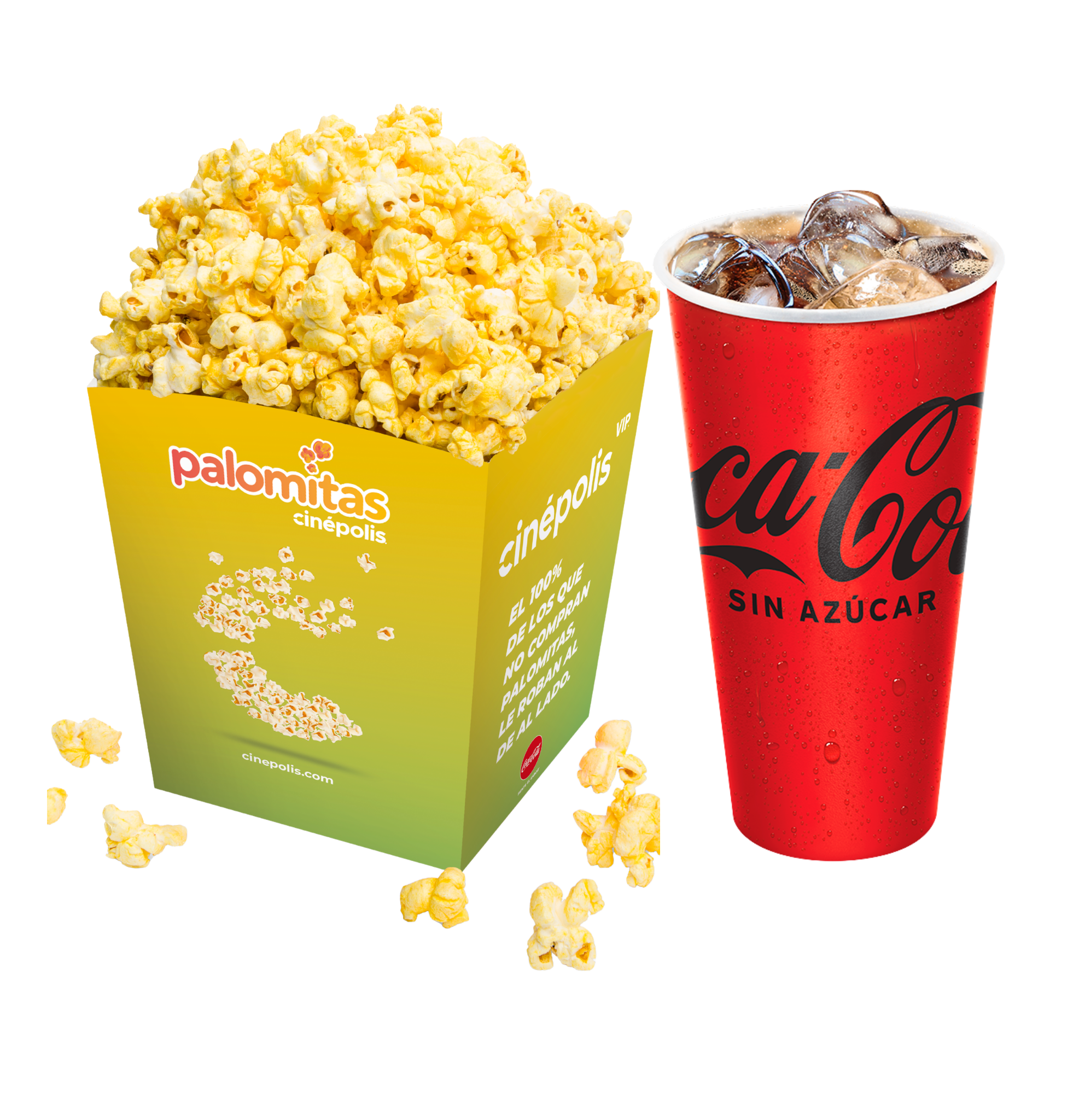 VIP palomitas + refresco