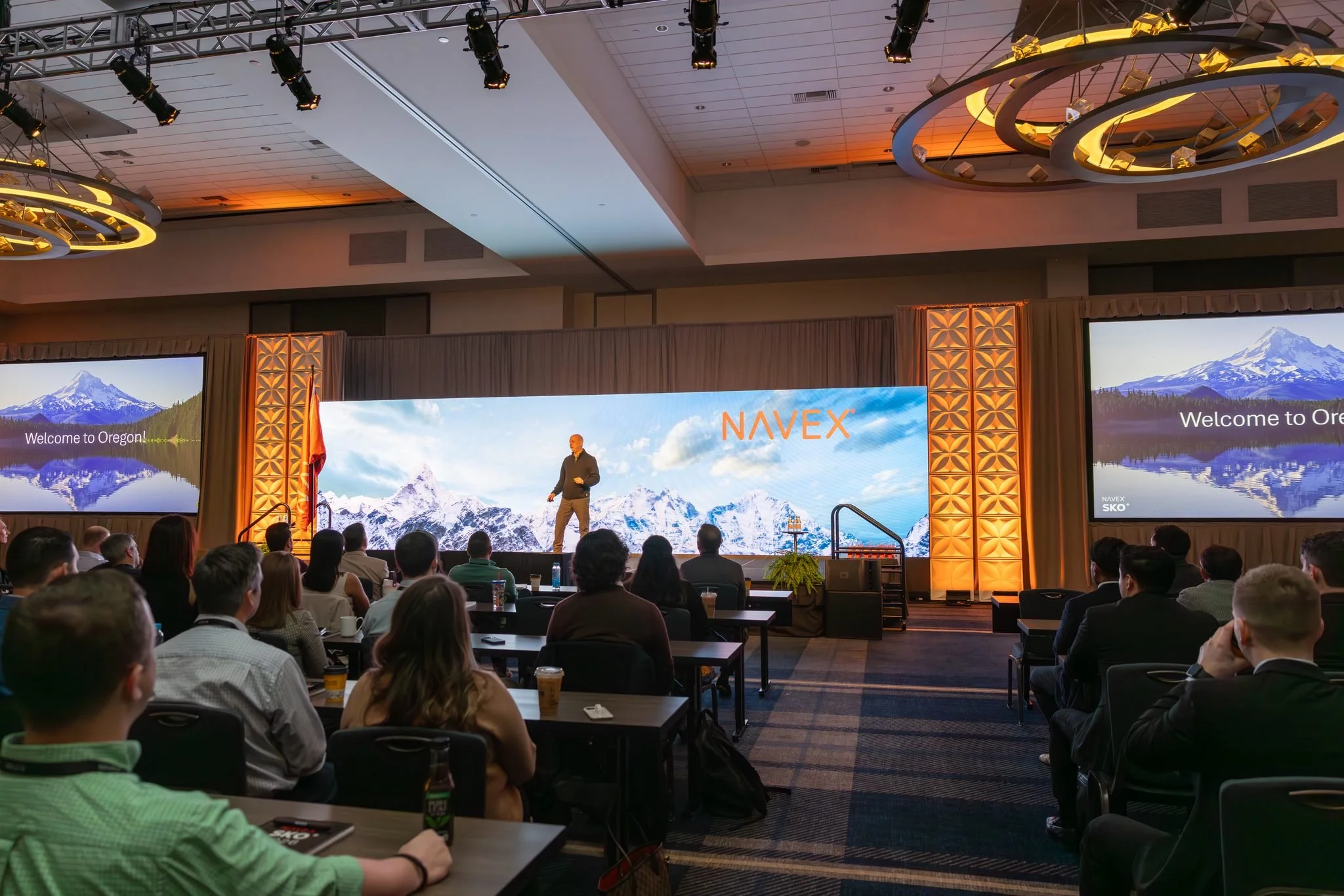 Full-ballroom keynote